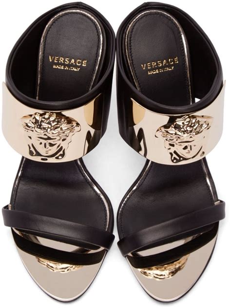 versace medusa top|versace medusa detail round heels.